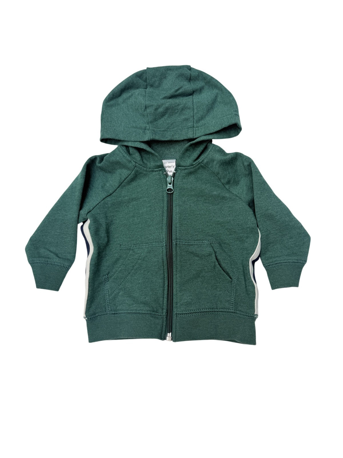 Carter's Green Zip-Up Hoodie 9M