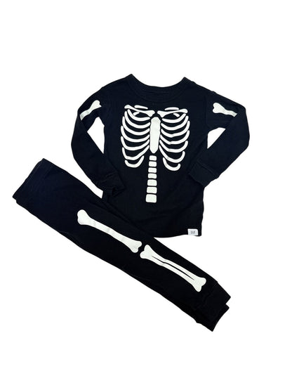 Gap Baby Skeleton Glow Dark Romper 2Y