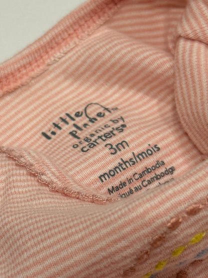 Little Planet Carter's Embroidered Happy Rainbow Bodysuit 3M