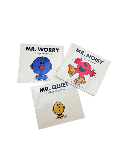 Roger Hargreaves Mr. Men 3-Book Bundle
