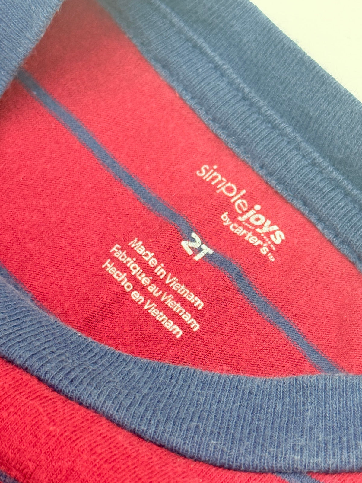 Simple Joys by Carter's Striped Bear Tee 2T