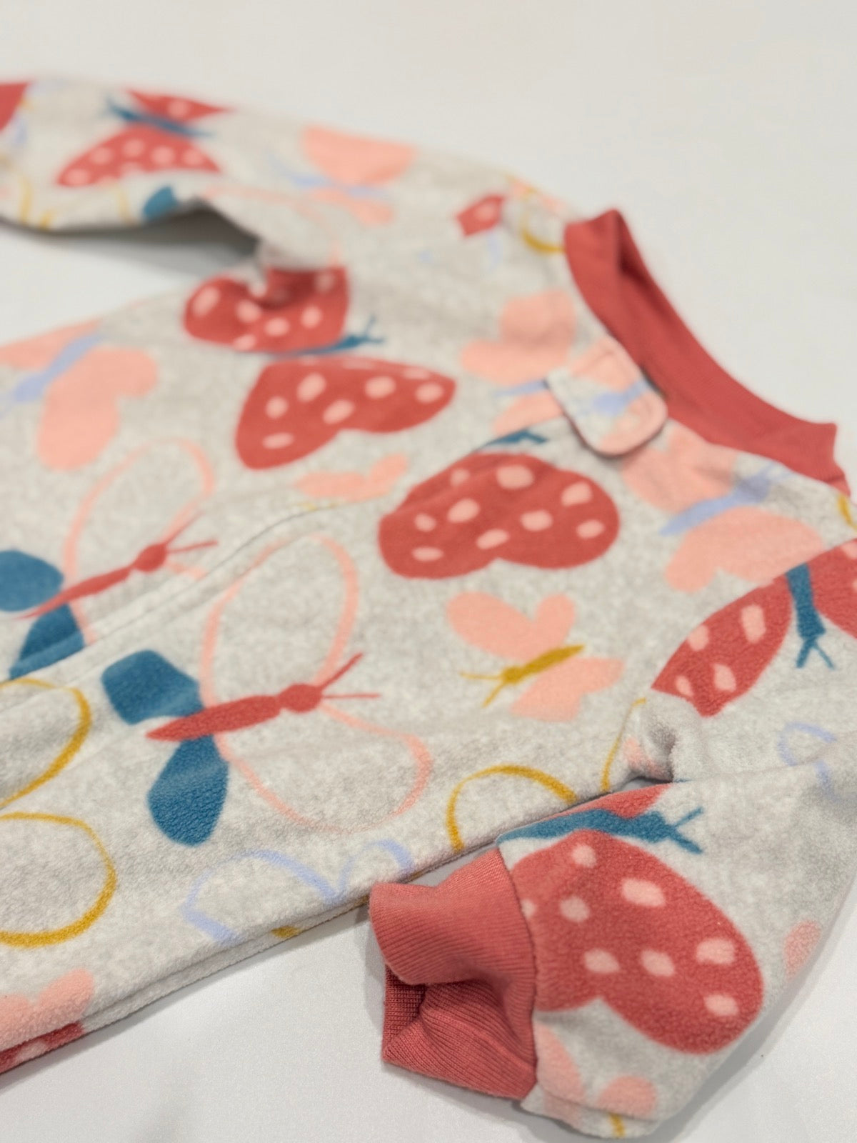 Carter's Butterfly Fleece Sleeper 6m
