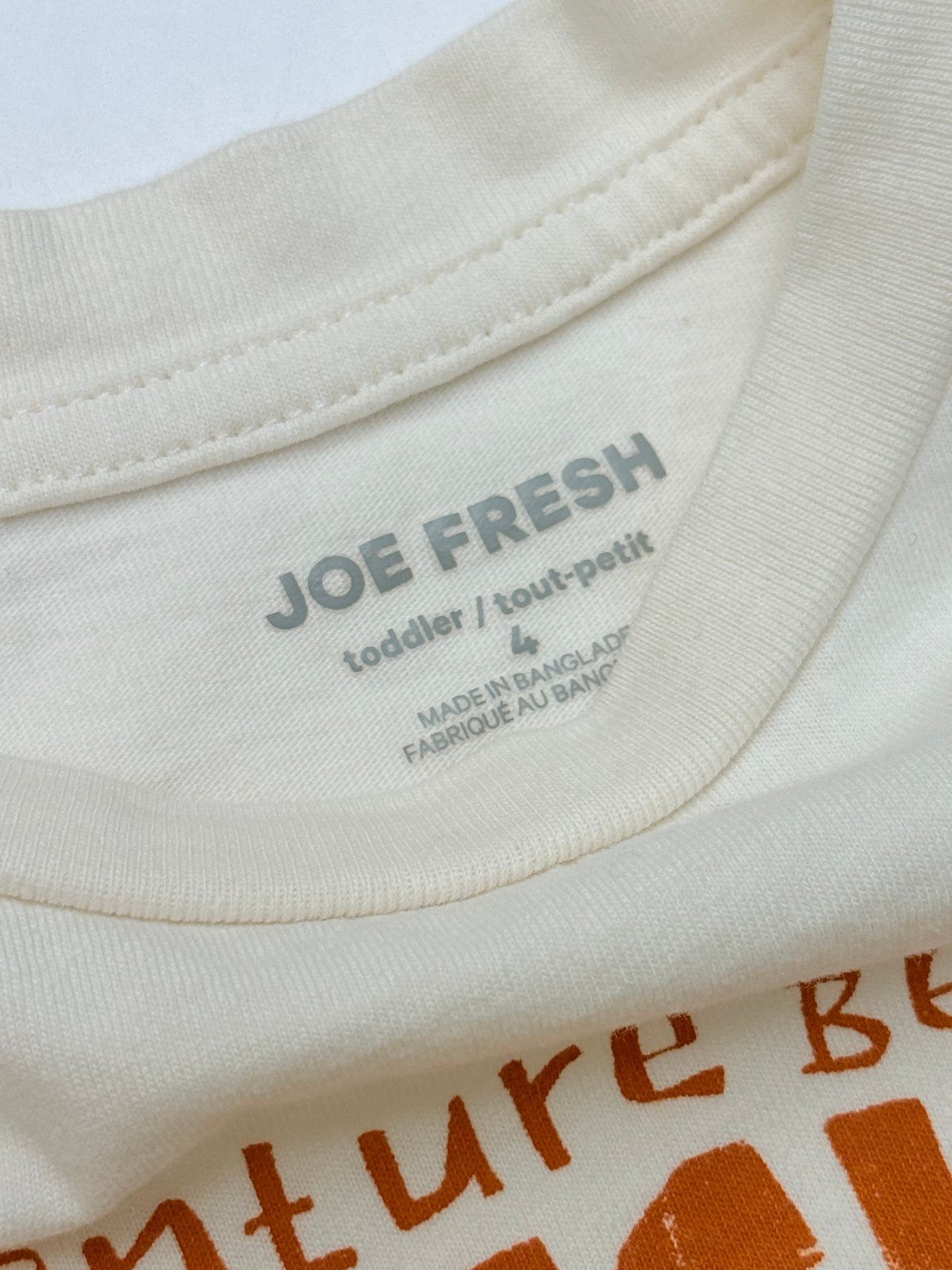 Joe Fresh Adventure Begins Outside T-Shirt 4T