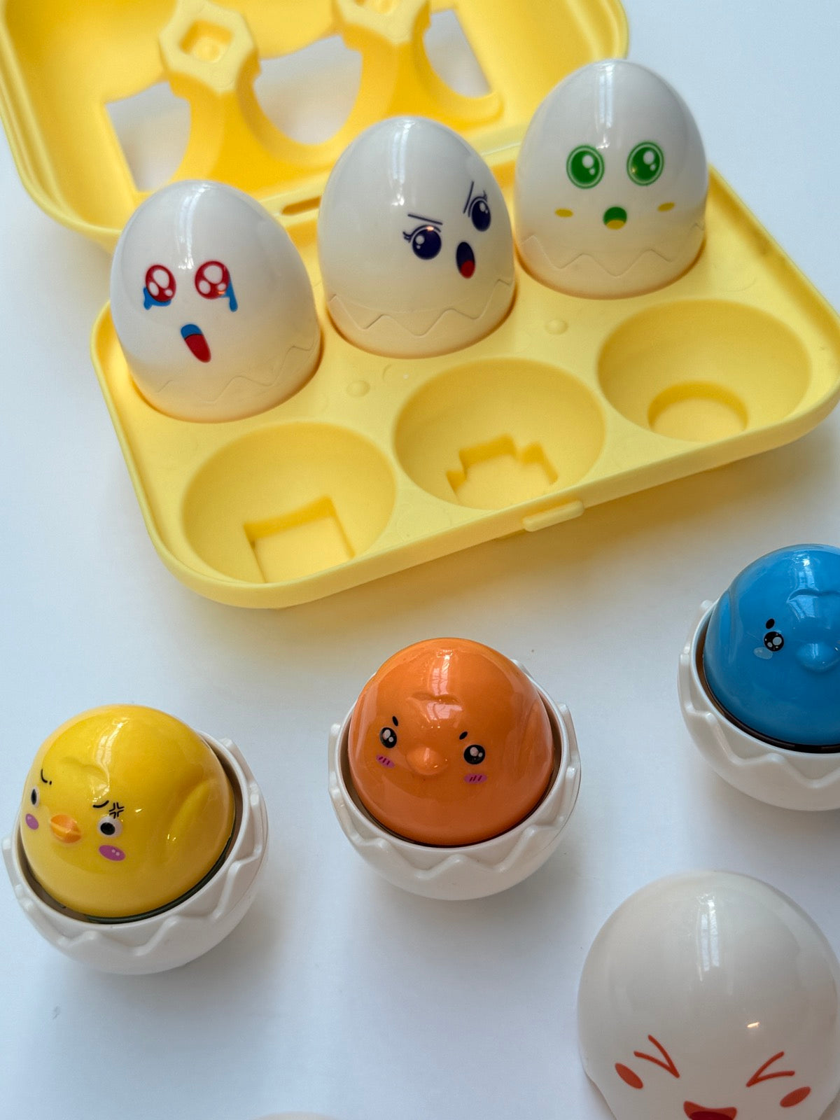 Matching Egg Surprise Toy Set 6 Eggs