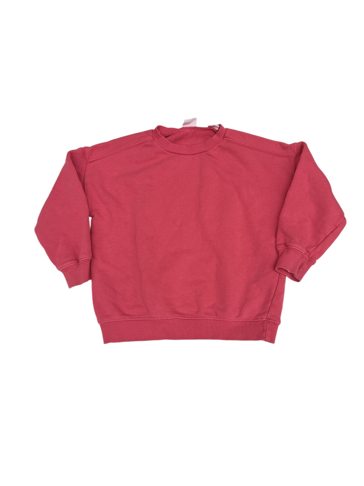 Zara Coral Pullover Sweatshirt Size 4-5Y