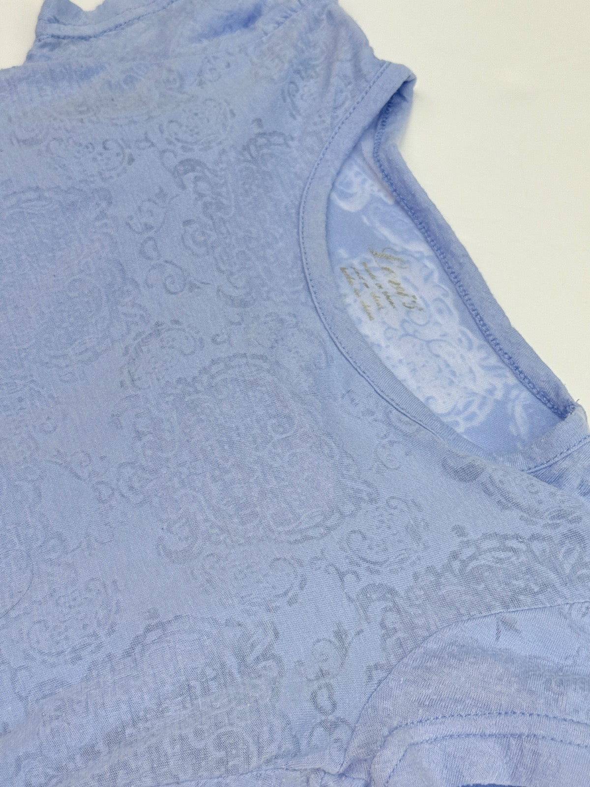 Levi's Girls Lavender Damask T-Shirt Size 6