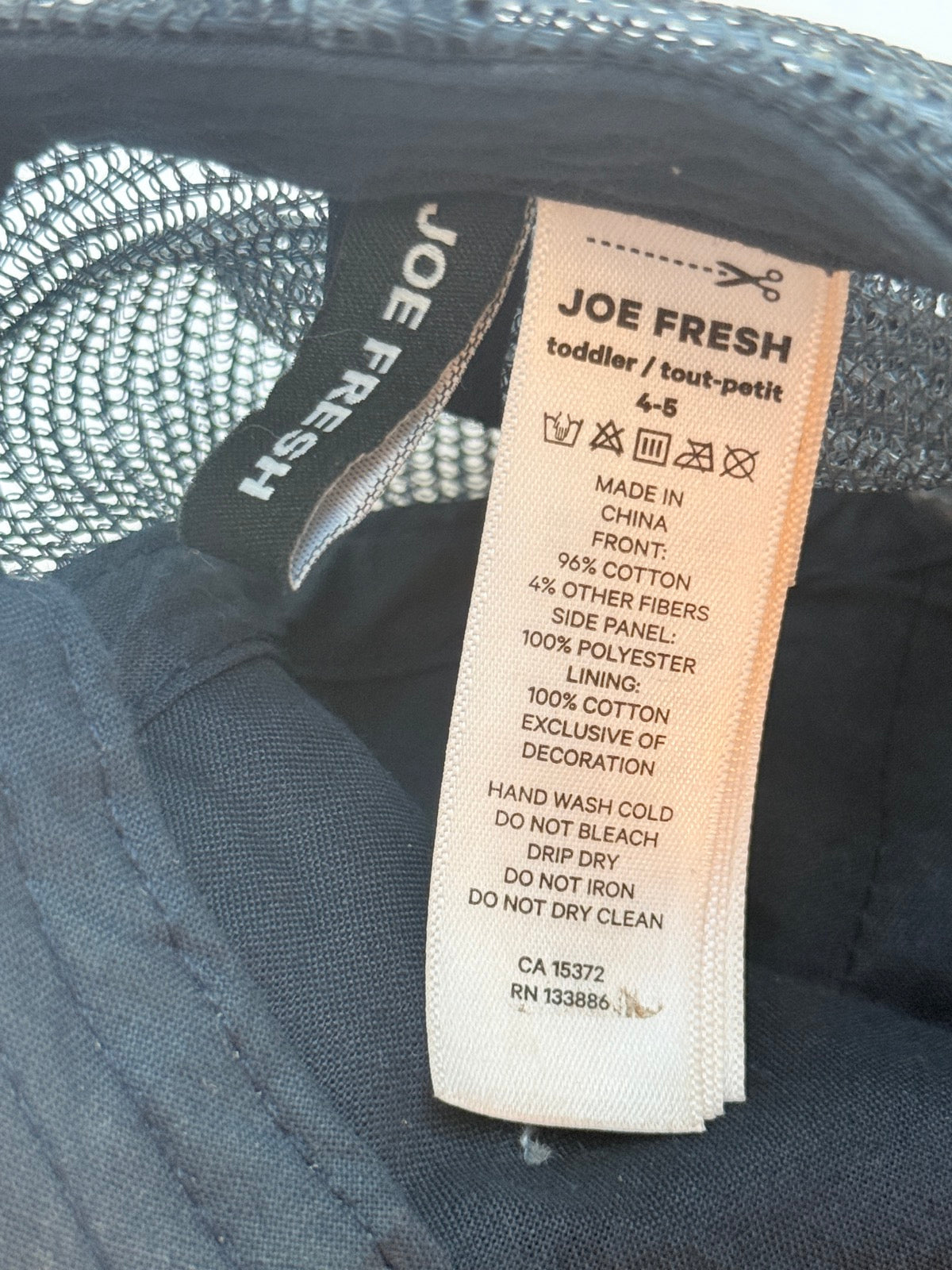 Joe Fresh Denim Trucker Cap Toddler 2-4Y