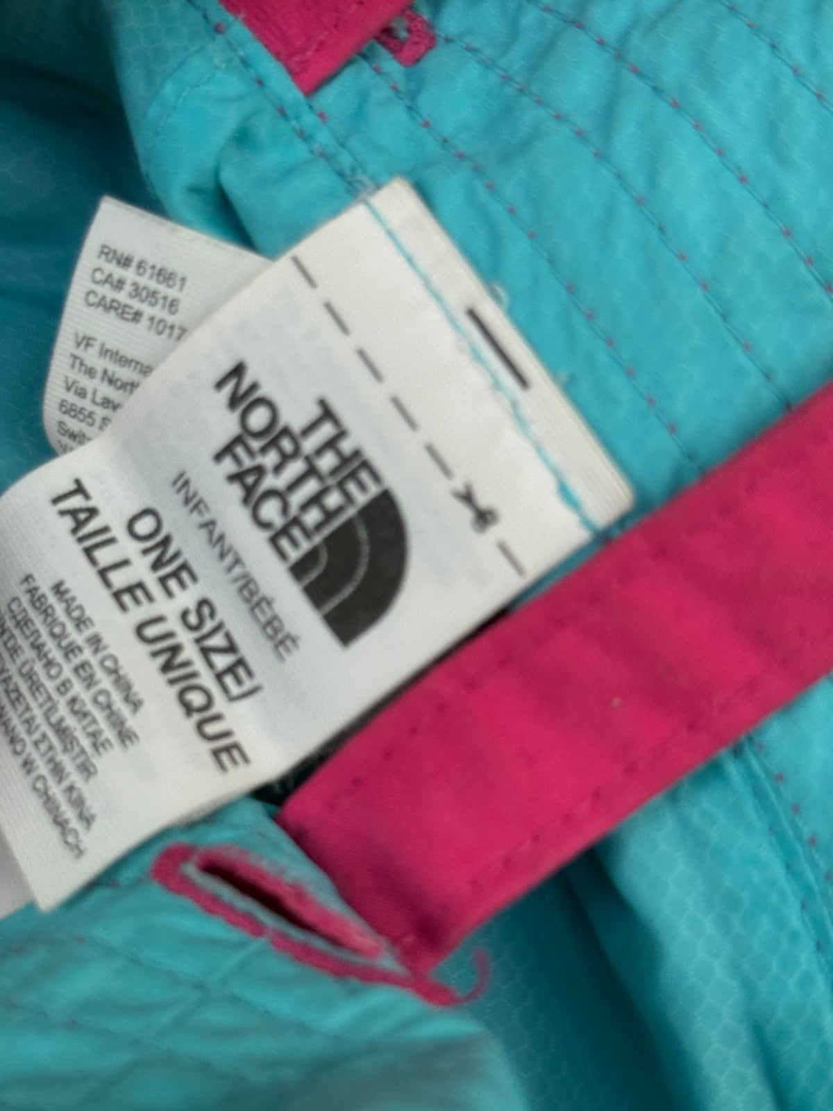 The North Face Pink Bucket Hat Infant One Size 6-12m