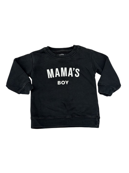 Little Babes Mama's Boy Sweatshirt Size 2/3T