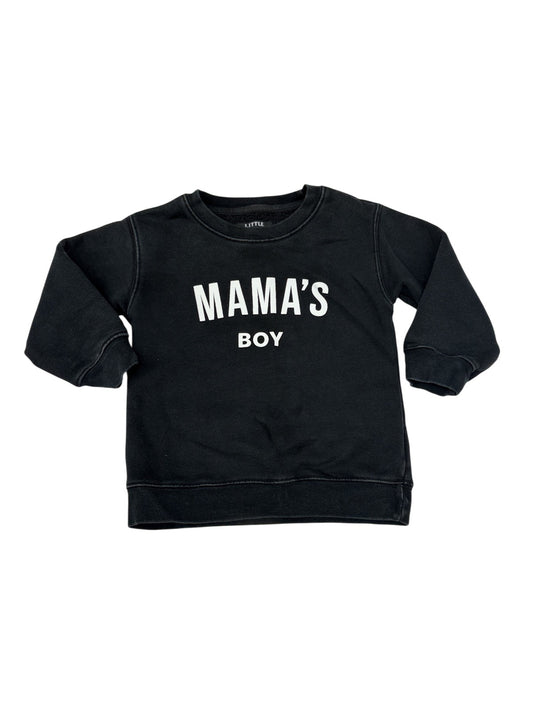 Little Babes Mama's Boy Sweatshirt Size 2/3T