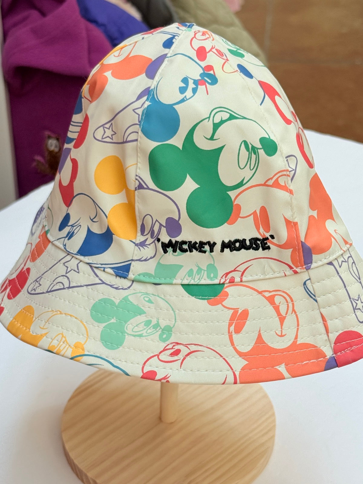Zara Disney Mickey Mouse Bucket Hat 1-3Y