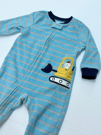 Carter's Excavator Fleece Sleeper 18M