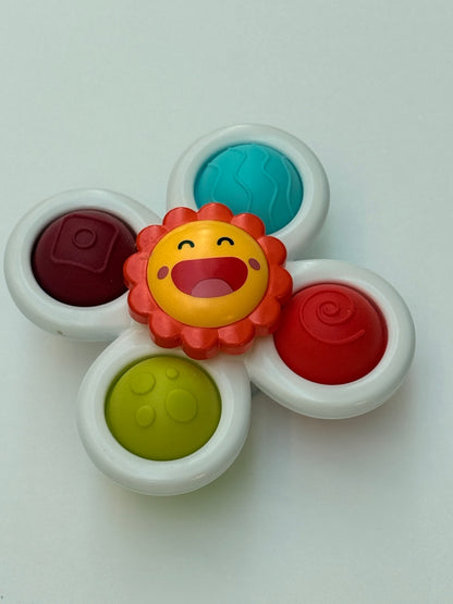 Flower Suction Spinner Sensory Toy