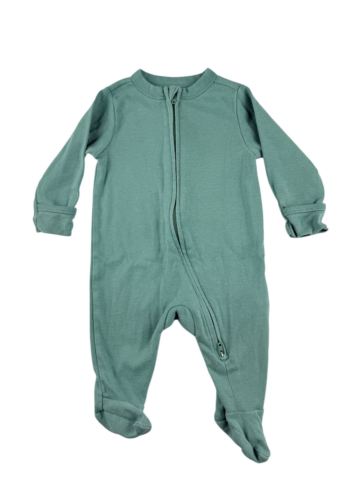 Old Navy Teal Zip Sleeper 0-3M