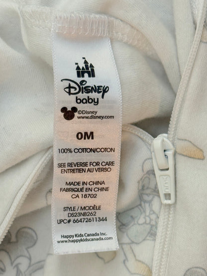 Disney Baby Mickey Mouse Footed Sleeper 0M