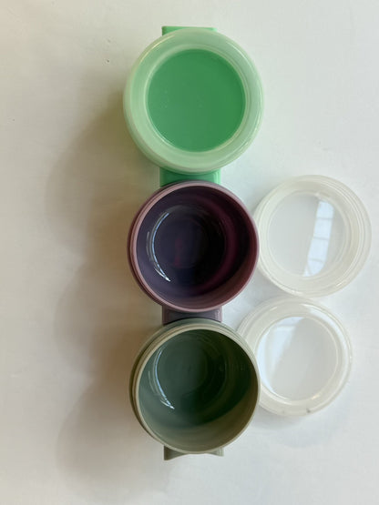 Melii 2oz Snack Containers Set of 3