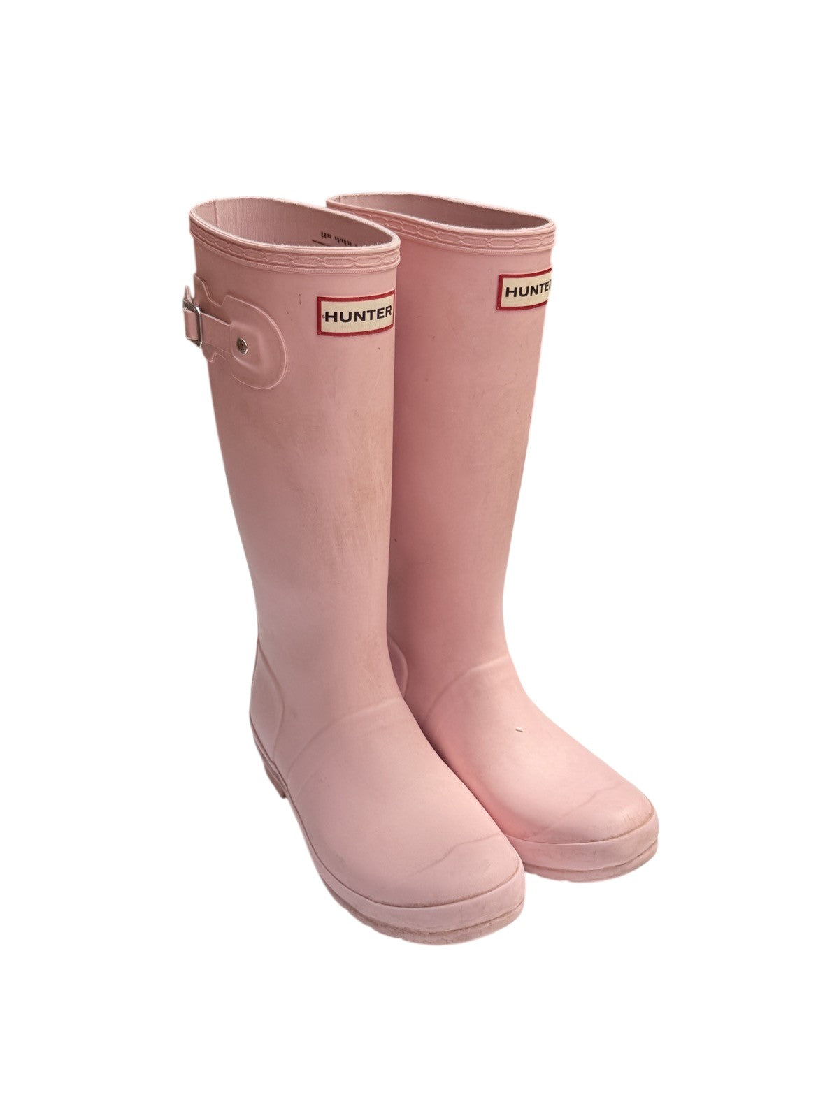 Hunter Original Big Kids Pink Rain Boots US5/6