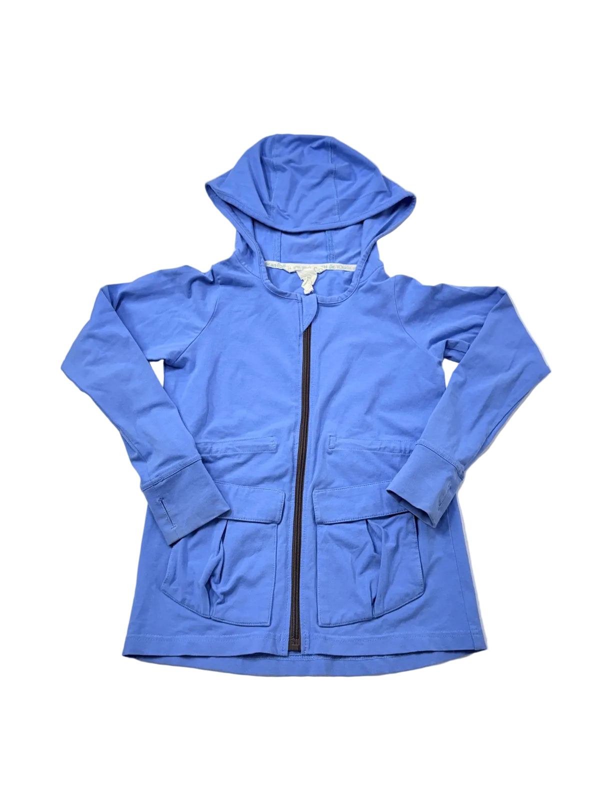 CiCi Blue Zip-Up Hoodie Jacket Size 8