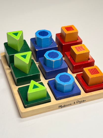 Melissa & Doug Shape Stacking Toy