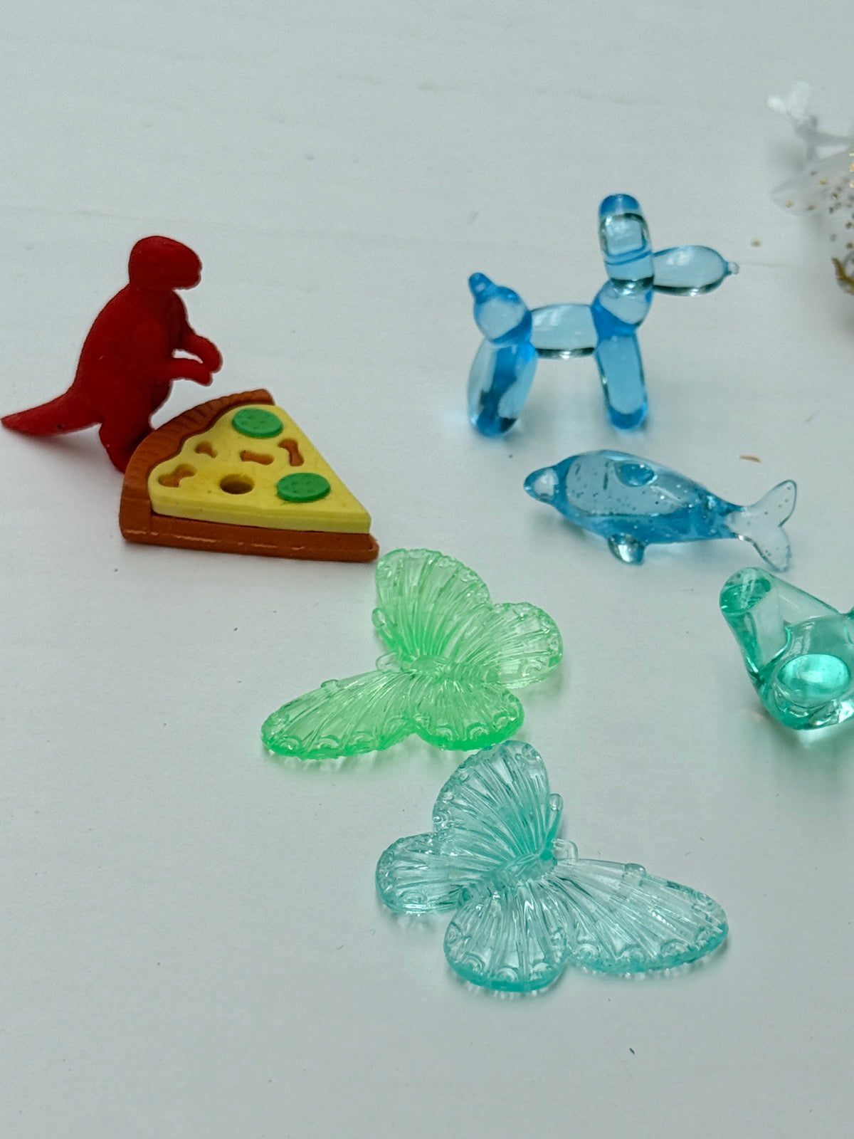 Mini Figurine Charms Set in Gift Bag