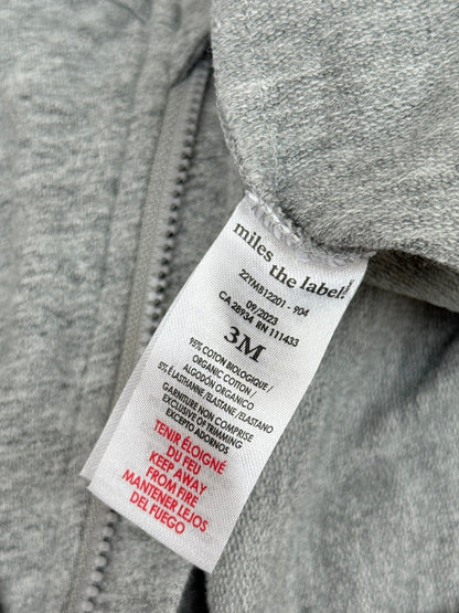 Miles The Label Grey Romper 3M