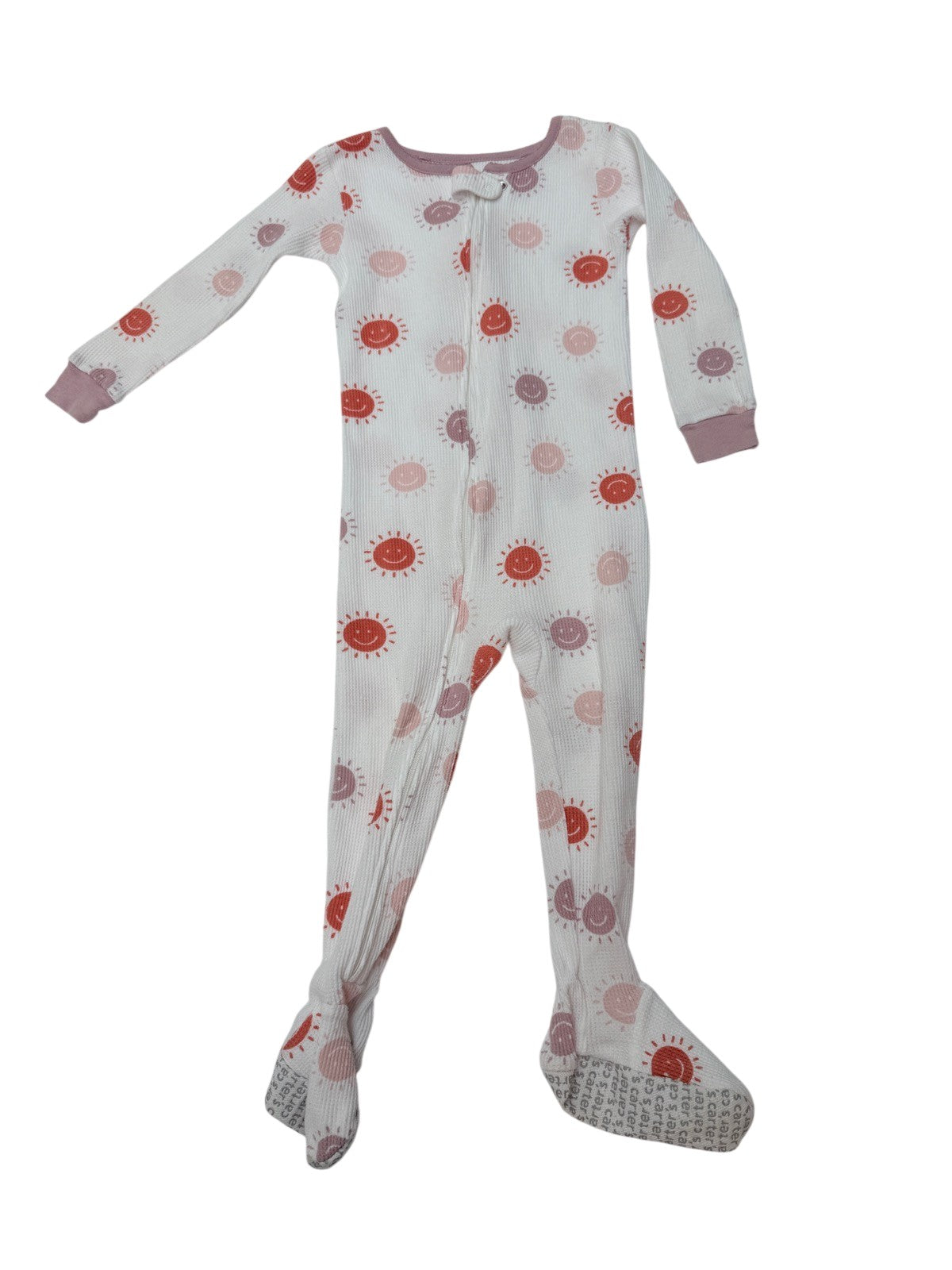 Carter's Sunshine Print Footed Sleeper 24M