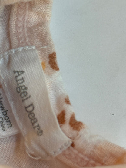 Angel Dear Dog Print Footie Newborn