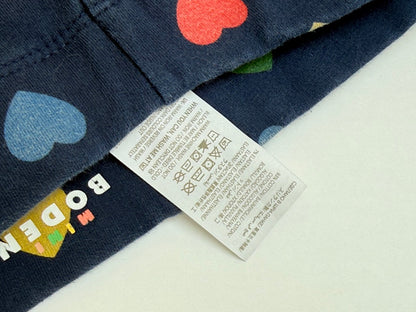 Boden Heart Print Thick Leggings 5-6y