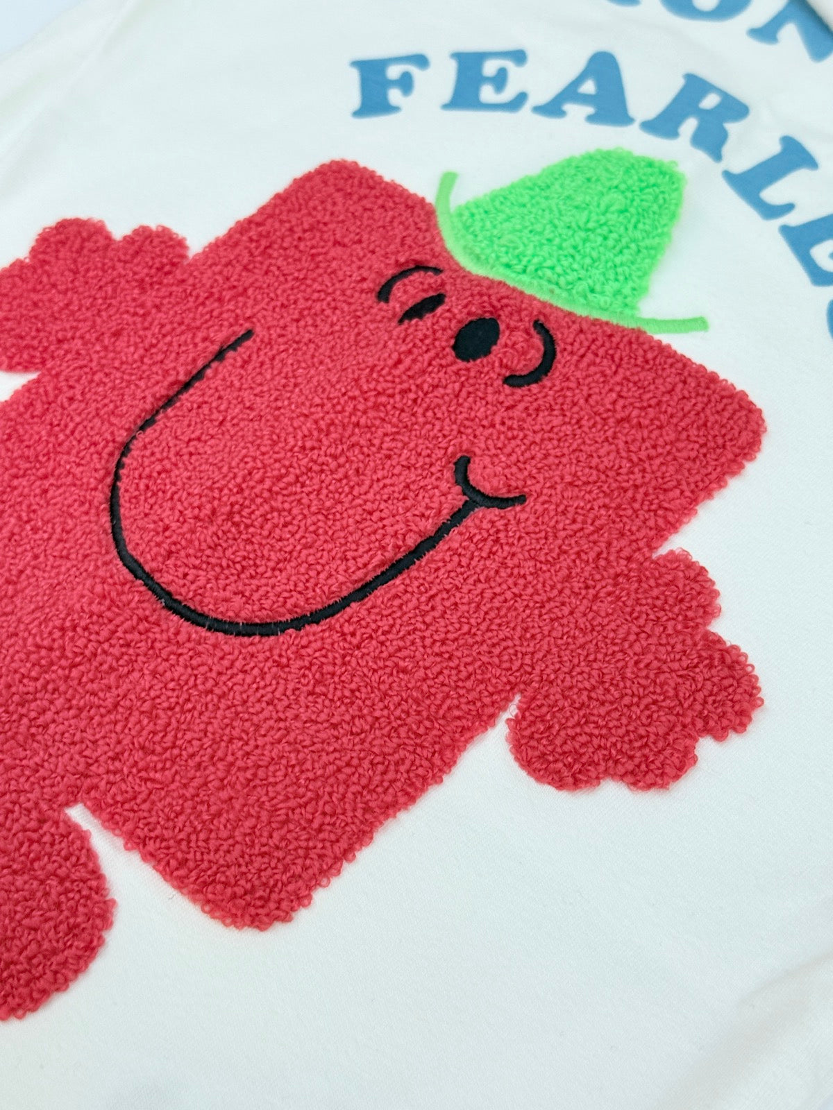 New M&S Mr. Men Strong Fearless T-Shirt 4-5Y