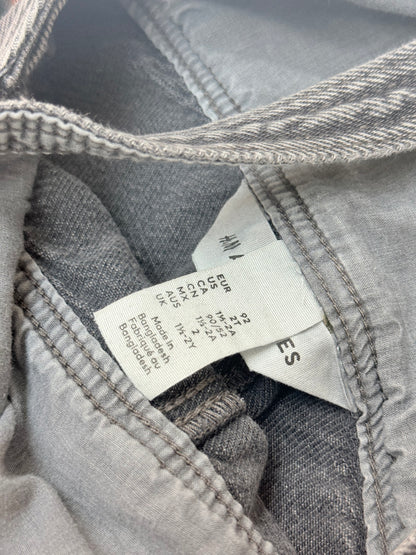 H&M Adorables Grey Denim Overalls 2T