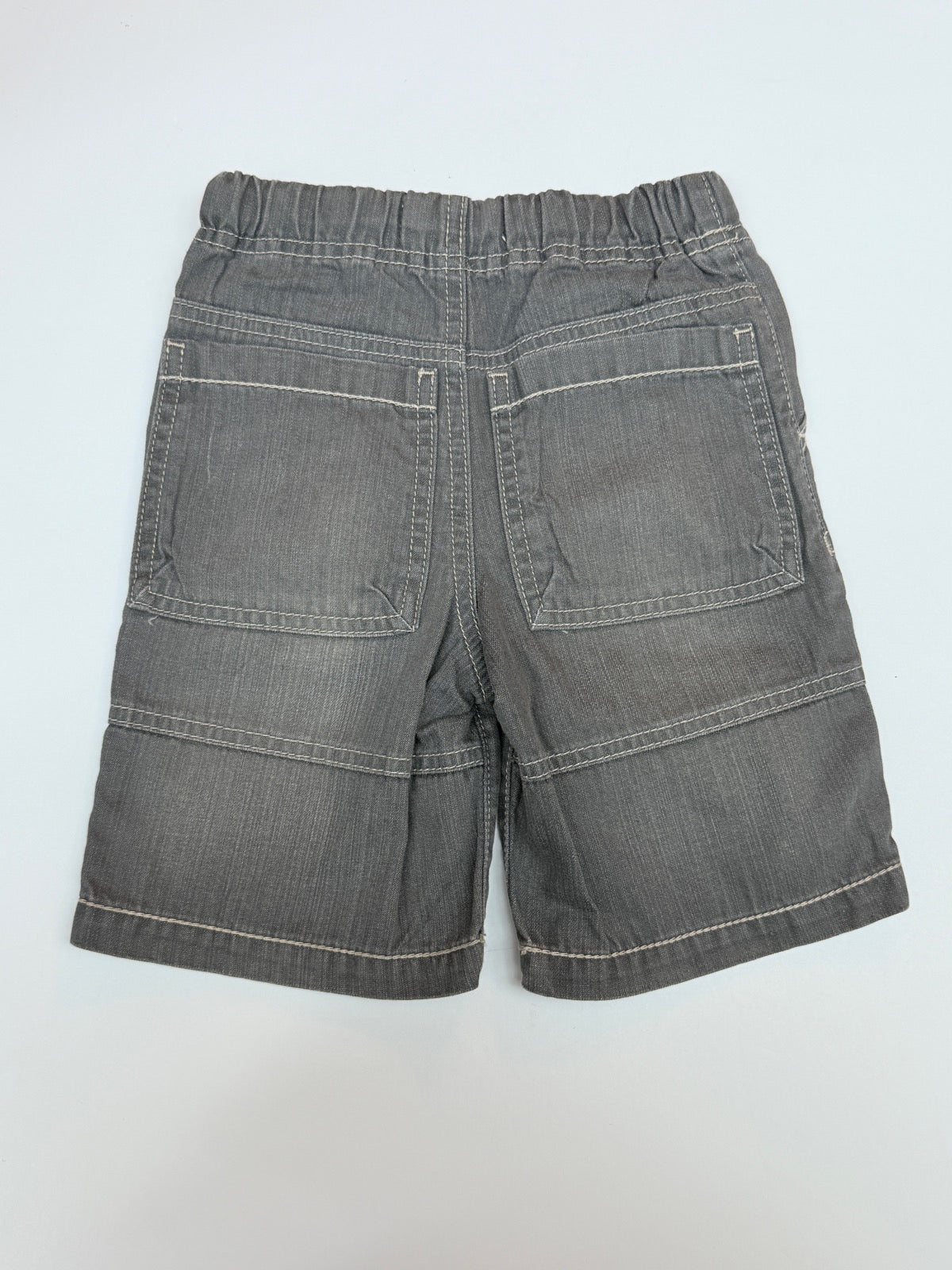 Mini Boden Gray Denim Shorts 3Y