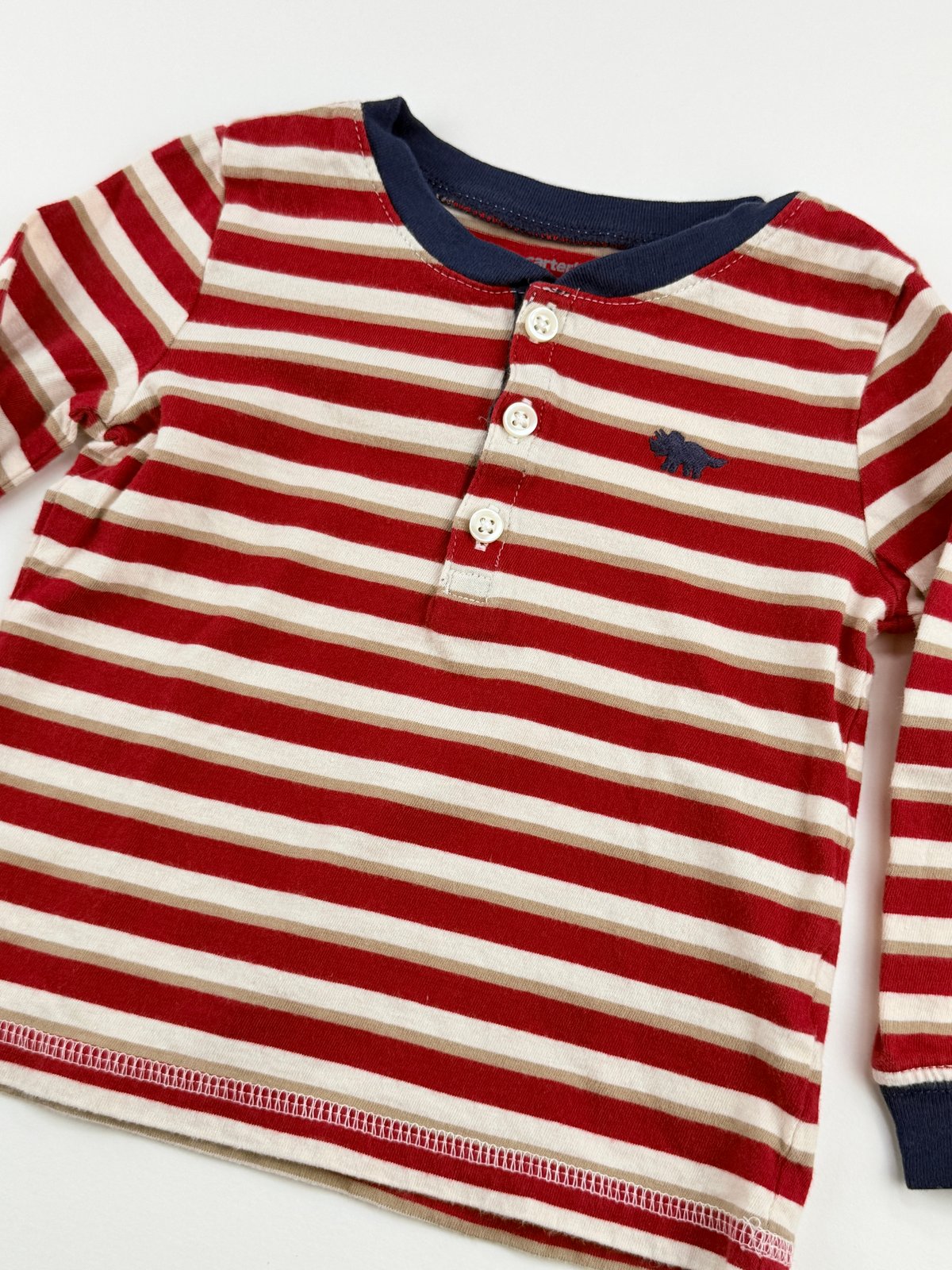 Carter's Striped Henley Shirt 18M