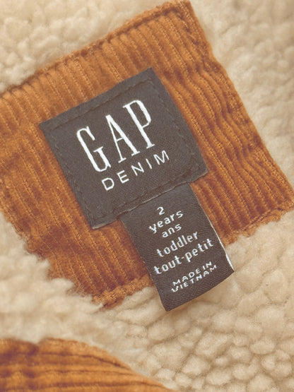 Gap Denim Corduroy Sherpa Jacket 2T