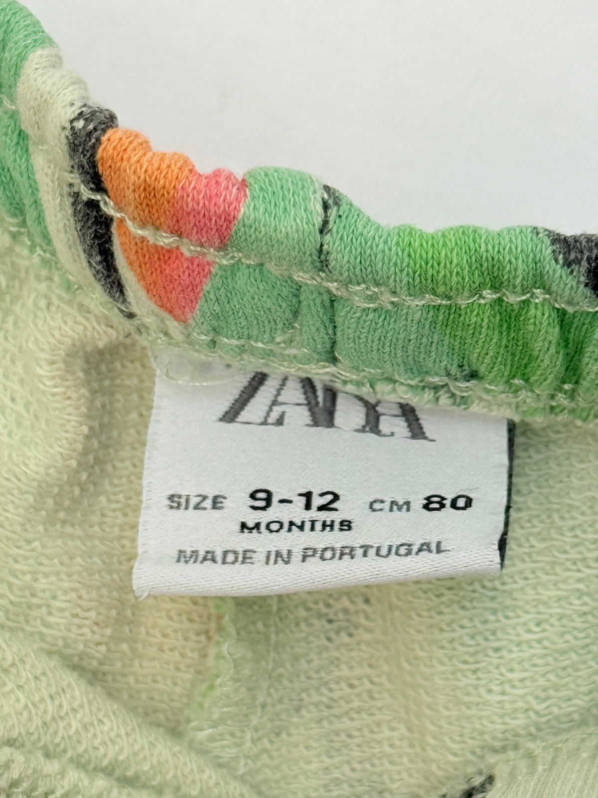 Zara Tropical Print Shorts 9-12 Months