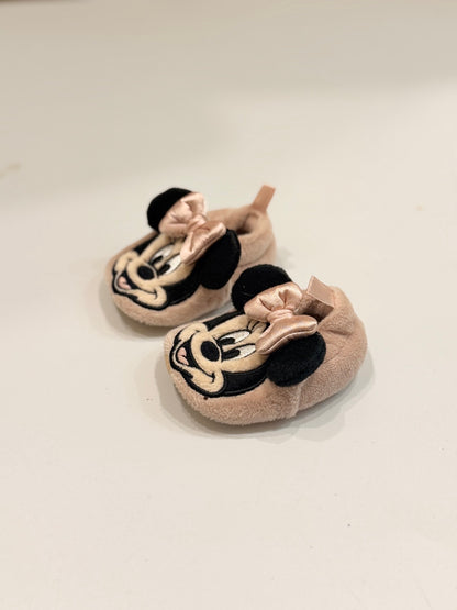 H&M Disney Minnie Mouse Baby Slippers Infant 1/2