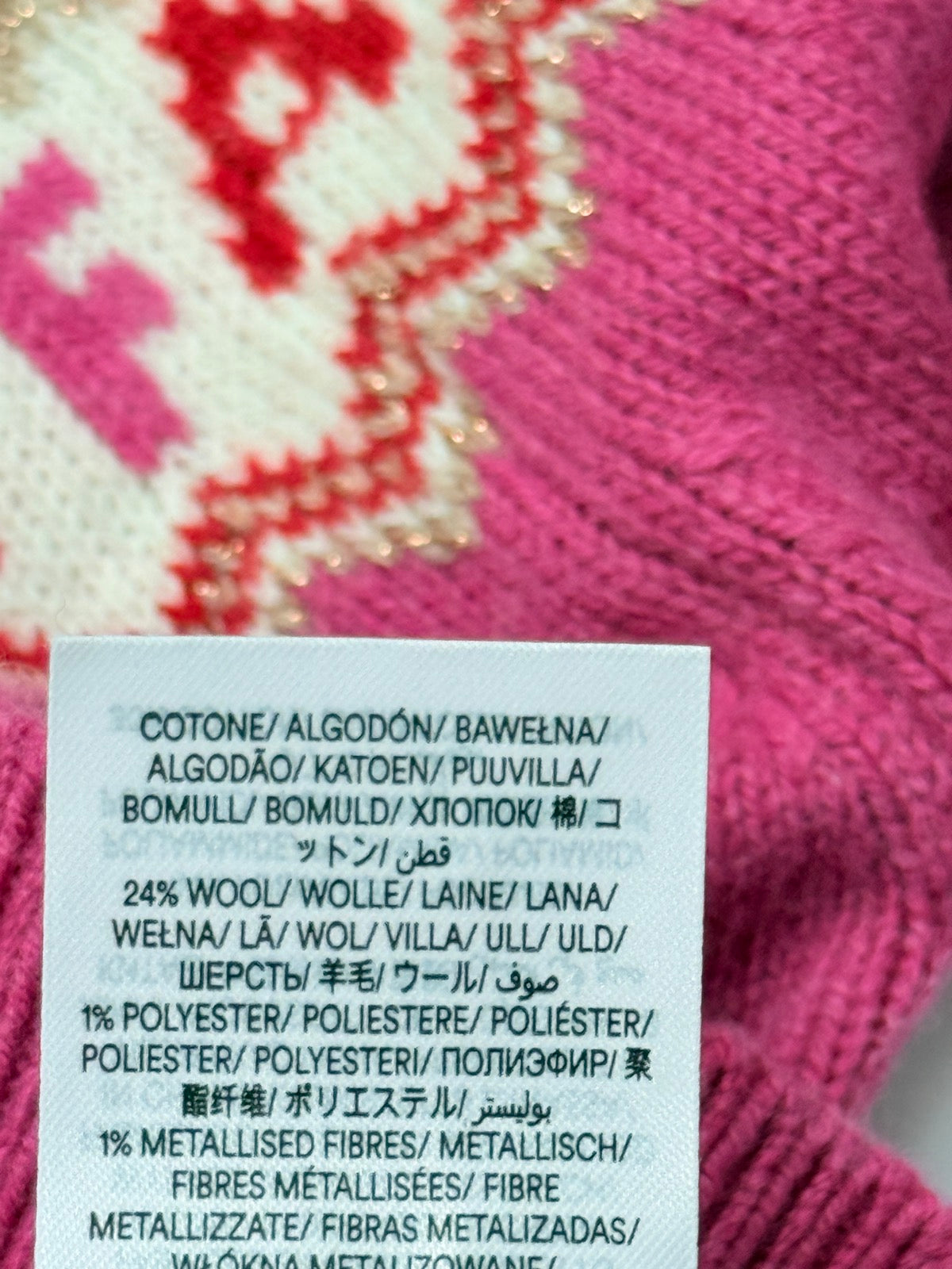 Mini Boden Fa La La Christmas Cardigan 5-6Y