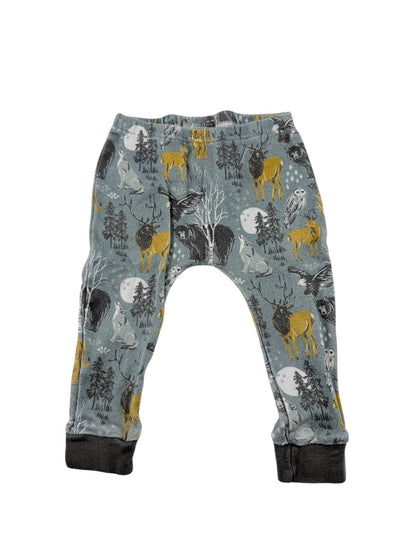 Olive & Me Woodland Animal Leggings 3-6M