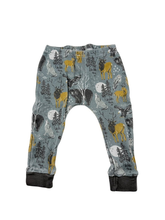 Olive & Me Woodland Animal Leggings 3-6M