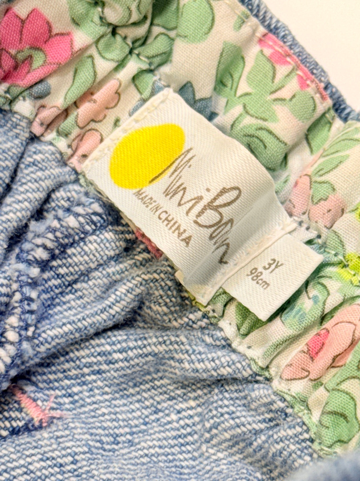 Mini Boden Heart Pocket Jeans 3Y