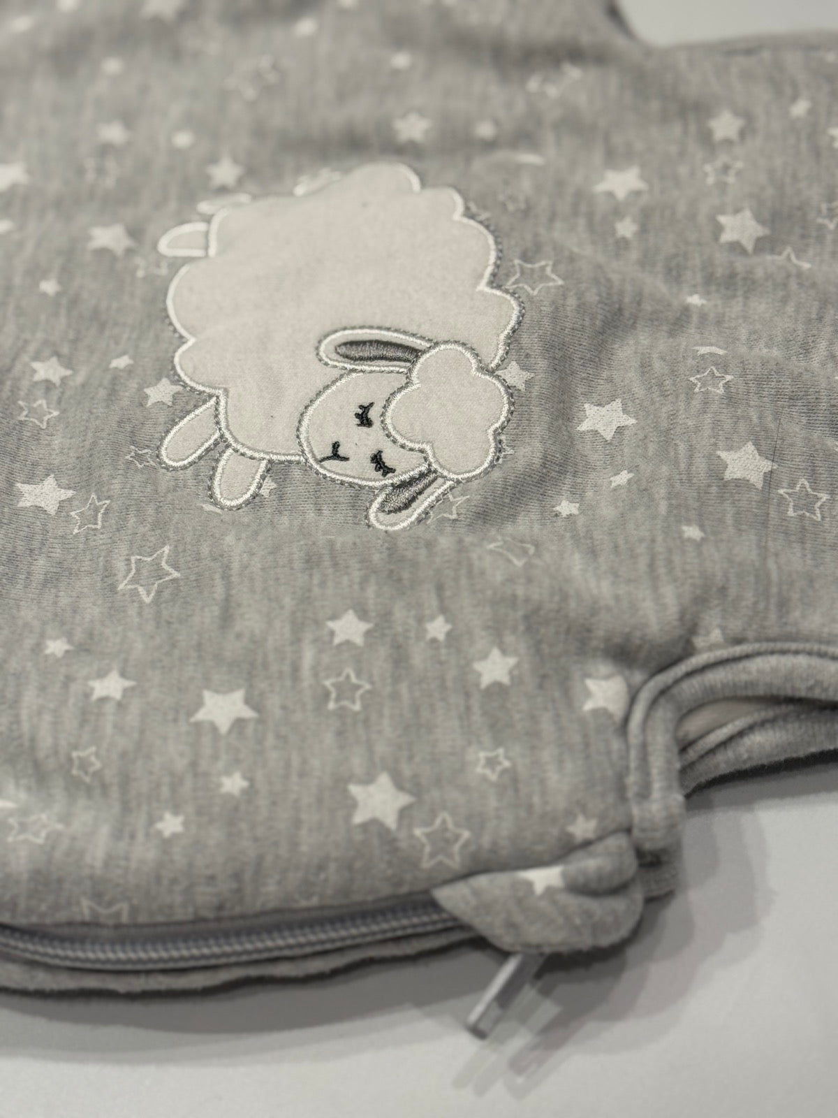 Fisher-Price Gray Stars Sleep Sack NB