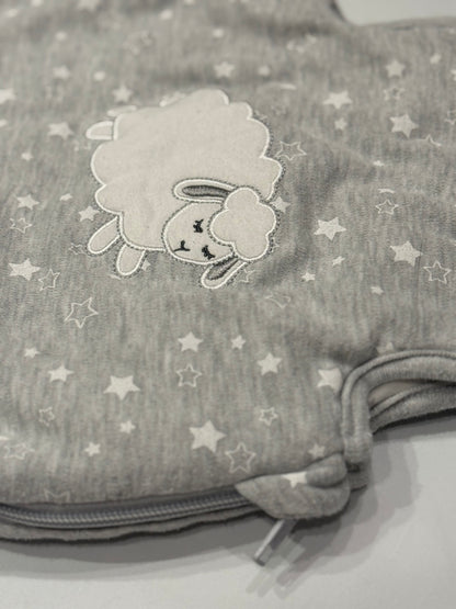 Fisher-Price Gray Stars Sleep Sack NB