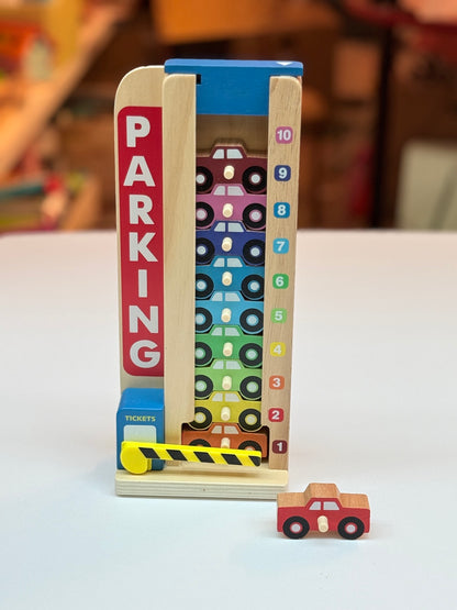 Melissa & Doug Count & Park Parking Garage Toy