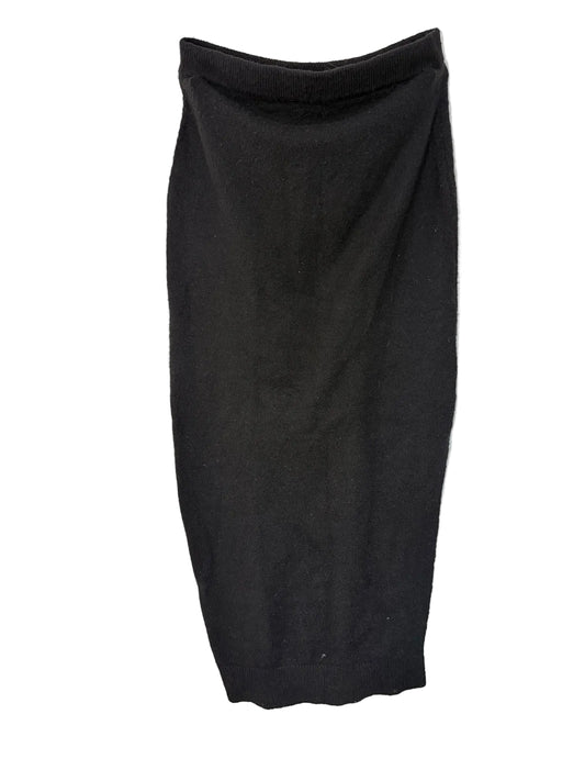 H&M Mama Maternity Black Knit Pencil Skirt Size S