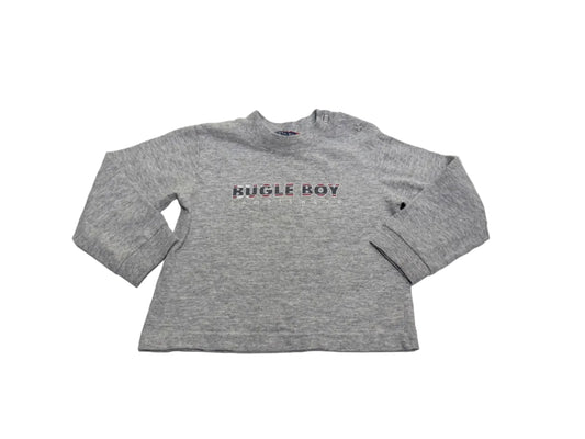 Vintage Bugle Boy Sportswear Gray Shirt 2T