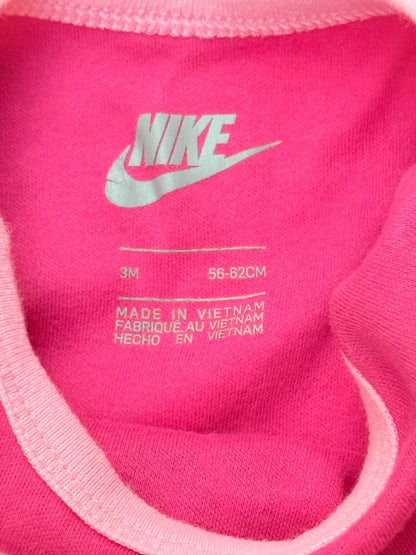 Nike Pink Logo T-Shirt 3M