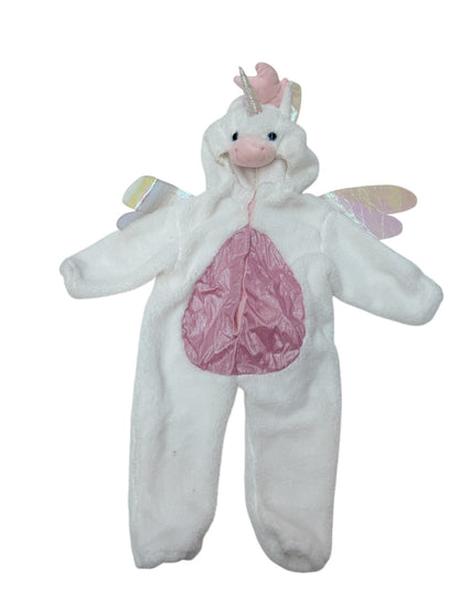 Unicorn Plush Hooded Romper Costume 6-12M