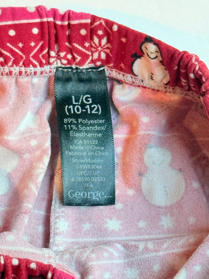 George Snowman Fair Isle Leggings 10-12