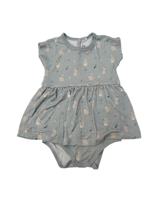 Coccoli Bunny Print Dress 12M