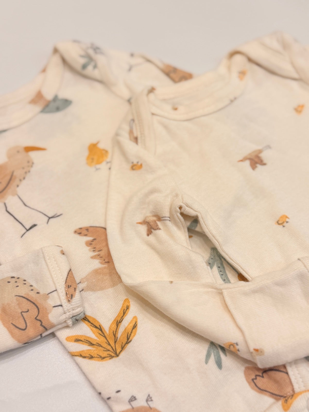 Carter's Bird Print Bodysuits 2-Pack Preemie