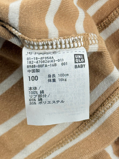Uniqlo Baby Striped Long Sleeve T-Shirt Size 3T